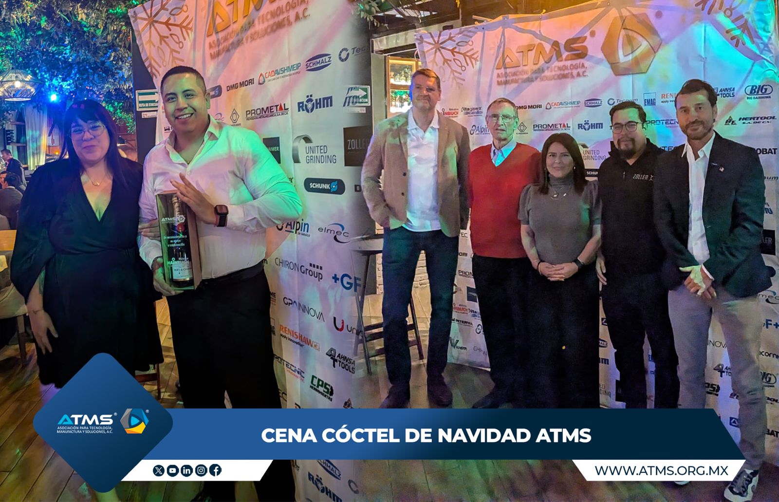 CENA CÓCTEL DE NAVIDAD ATMS 2025 2